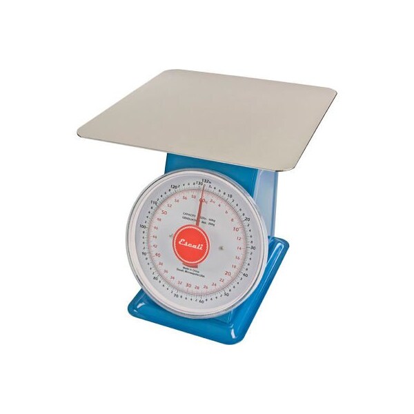Escali Escali DS13260P Mechanical Dial Scale, 132lb x 0.5oz/60kg x 0.2g, Stainless Steel DS13260P - main